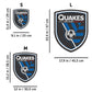 San Jose Earthquakes® Crest - Wooden Puzzle